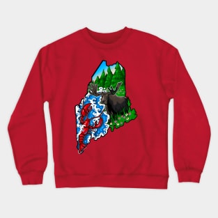 Maine Crewneck Sweatshirt